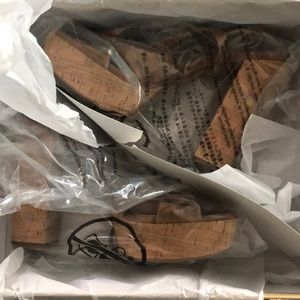 Michael Kors Cork Heel! Brand New!